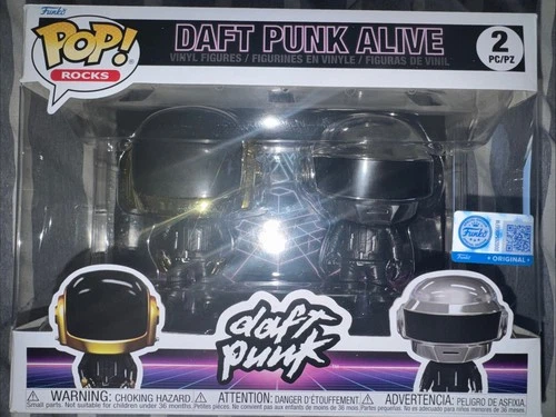 Funko Pop Rocks Daft Punk Alive 2 Popz Exclusive In Hand Ready To Ship