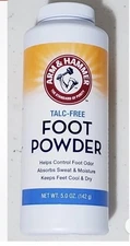 Arm & Hammer Talc-Free Foot Powder 5.0 OZ Helps Control Foot Odor Cool and Dry