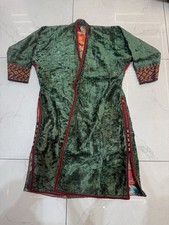 Turkmen handmade caftan, turkoman robe clothes costume, vintage Jacket