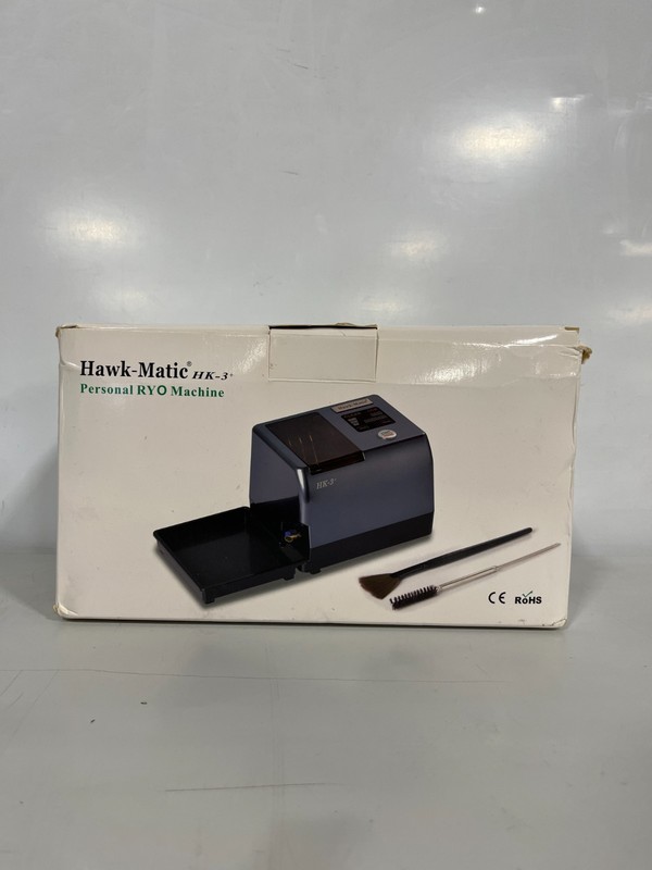 Hawk-Matic HK-3+ Personal RYO Machine: Tobacco/Cigarette Roller (25 Watts)-NEW
