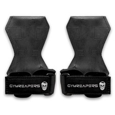 Gymreapers Weight Lifting Grips Pair for Heavy Powerlifting, Deadlifts, Rows