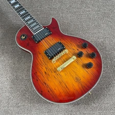 Us Warehouse LP Black Cherry Electric guitar EMG pickup Gold hardware