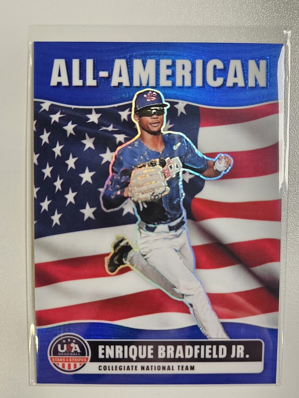 Enrique Bradfield Jr 2026 USA Collegiate Team #/99 RC