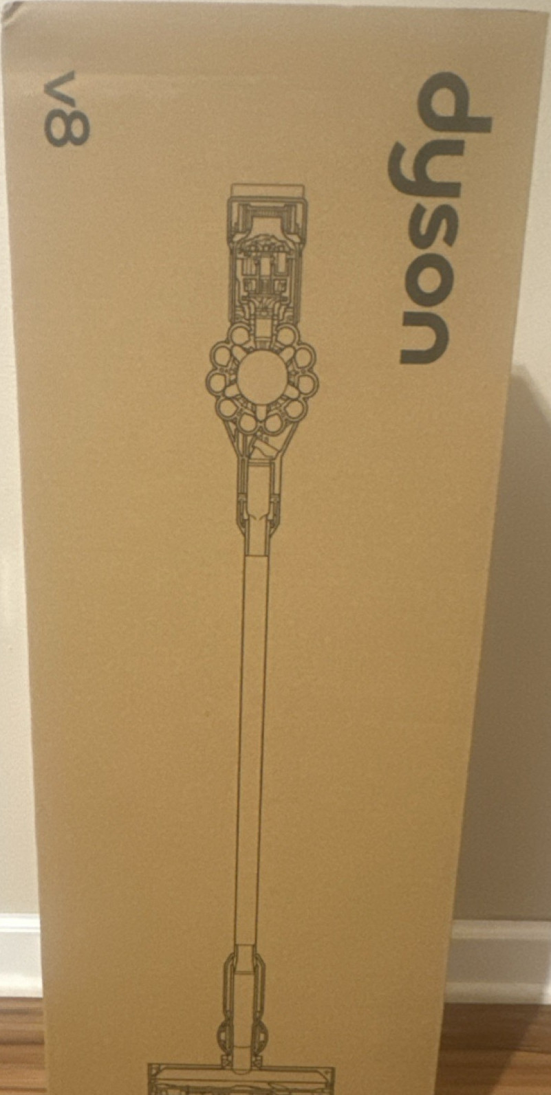 Dyson V8 Plus Cordless Stick Vacuum Cleaner Bagless Multi Surface Silver