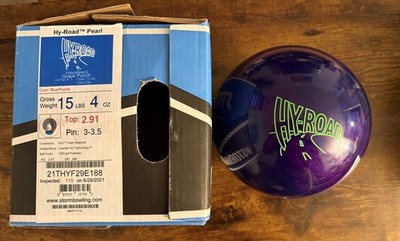 Storm Hy-Road Pearl 15lbs NIB - Original Factory Polish