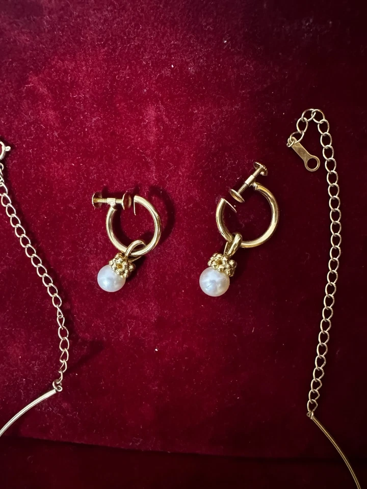 Tasaki Pearl Set - Image 2 of 2
