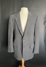 Valentino Uomo Herringbone Men s Single-Breasted Jacket Size 40 Regular
