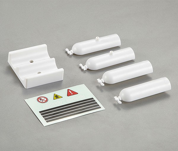 Killerbody RC Car Plastic Oxygen Bottle Set