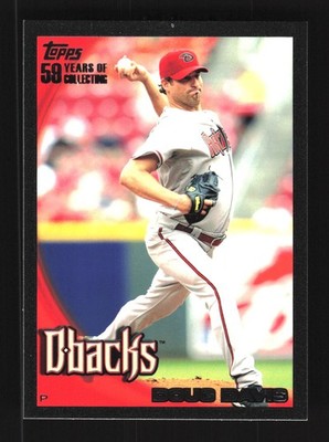 Doug Davis Arizona Diamondbacks 2010 Topps Black #12 SN /59
