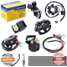 OTOHANS AUTOMOTIVE Complete Wiring Harness Kit 50-125cc ATV Quad Pit Dirt Bike