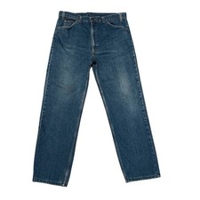 Vintage Levi  s 505 Orange Tab Straight Leg Regular Fit 36x31 Jeans