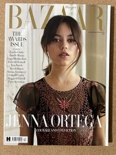 Harpers Bazaar Magazine JENNA ORTEGA December 2023 Wednesday Addams Fashion NEW