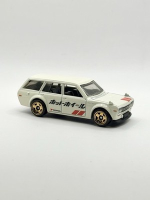 Hot Wheels Datsun Bluebird Wagon 510 Hot Wagons 1/64 Diecast Loose JDM Kaido