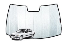 Genuine SNAPSHADES Front Windscreen Sun Shade for Mercedes-Benz C-Class Sedan...