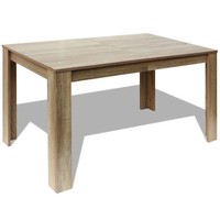 Esstisch 140X80X75 Cm Eiche