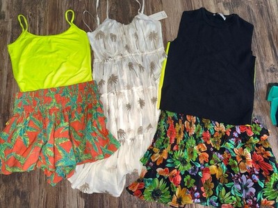Milly + Lovers & Friends Designer Lot | Tropical Resort Summer Bundle Sz S