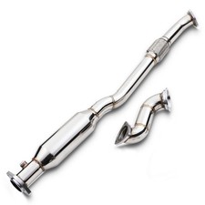 AUSPUFF PRECAT & DECAT FALLROHR SET FÜR OPEL ASTRA G / H 2.0T OPC 16V 1998-2010