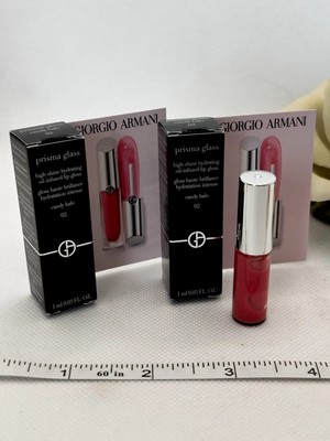 GOIRGIO ARMANI MINI s Lot Of Two Prisma Glass Candy Halo 1ml 