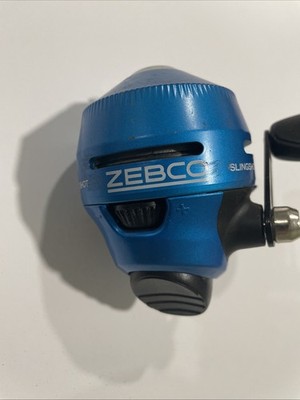 ZEBCO Blue SingShot Spincast Reel 202MSLSCBL