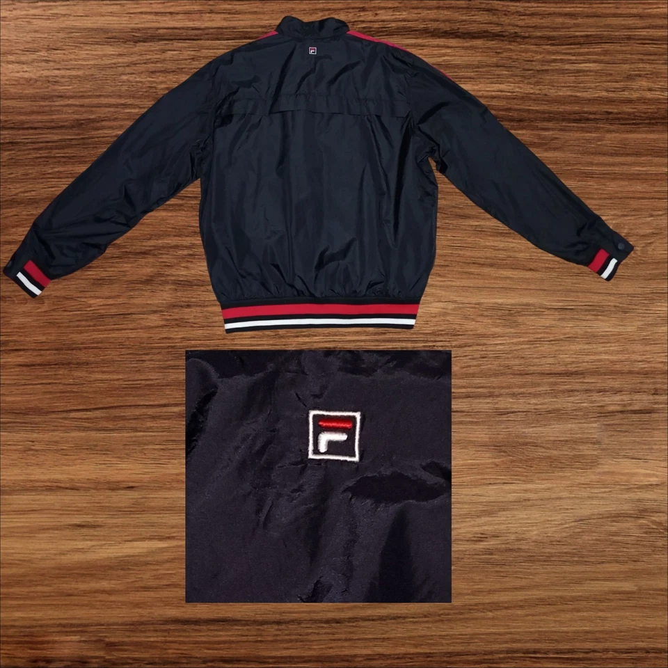 Vintage Fila Haritage Windbreaker Jacket - Image 4 of 4