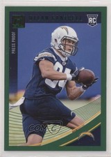2018 Panini Donruss Rookie Press Proof Green Dylan Cantrell #398 0r5