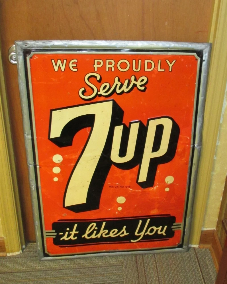 Original 7 UP Advertising for sale | eBay