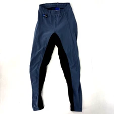 Irideon Ladies Cadence Full Seat Breeches Pants Blue Small Suede Legs & Butt