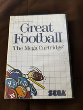 Great Football Sega Master System Complete In Box CIB