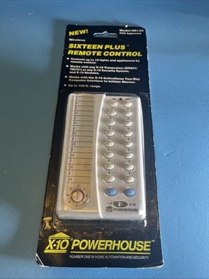 PalmPad Remote Control  NEW ON CARD X10 POWERHOUSE