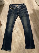 True Religion Joey Super T, Women  s Jeans, Size 25, Low Rise Boot Cut