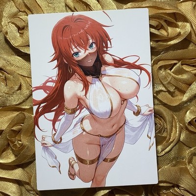 Rias Gremory HIGH SCHOOL DXD ROYAL Goddess Waifu Anime Card Beauty Lovely