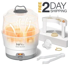 Esterilizador De Biberones Chupetes y Piezas Extractores Leche Cosas Para Bebes