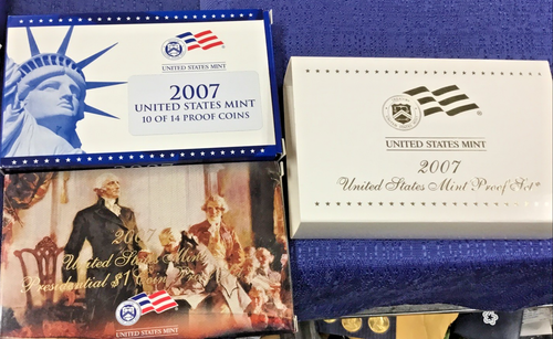 1964-2007 + 2011 2012 2013 46 PROOF SETS CLAD & SILVER + 3-Coin Proof Silver Set - 第 18/21 張圖片