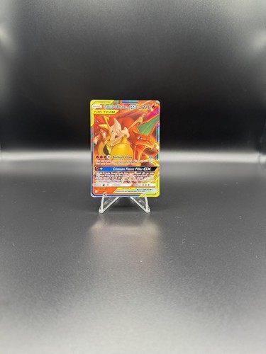 Pokemon TCG Charizard & Braixen GX 22/236 Holo GX Rare Cosmic Eclipse MP