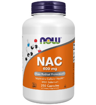 Now Foods NAC 600mg 250 VCaps