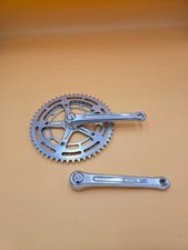 Set pedivelle Shimano Tourney vintage retrò 53/42 170 mm n. Dura Ace 7200 ex