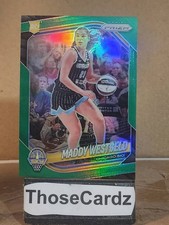 2025 Panini Prizm WNBA Green Prizm #138 Maddy Westbeld