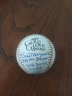 Bill Mazeroski Autographed Gold Glove Baseball W/ 3 inscriptions JSA