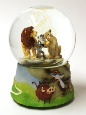Disney The Lion King Circle of Life Musical Water Globe 5.5 Inch
