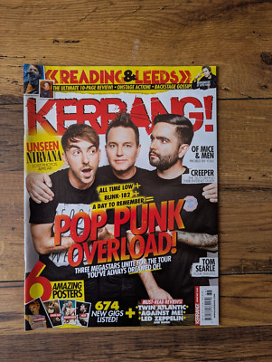 Kerrang! 1636 Pop Punk Overload, Reading & Leeds Review, Unseen Nirvana, Posters