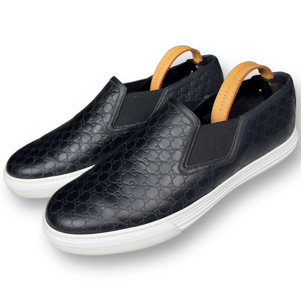 Gucci dublin shop slip on black