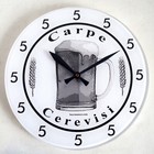 collectible beer advertising clock always 5:00 somewhere funny man cave bar