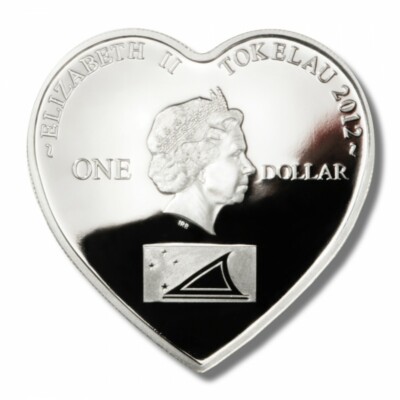 2012 Tokelau Silver $1 - Enduring Love - MINT ERROR PF69 UC - NGC