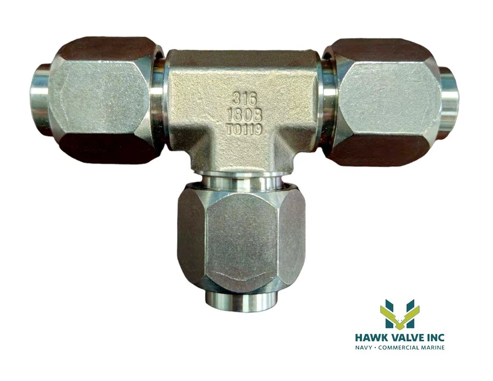 3/4" Parker 12 JBTX-SS Triple-Lok 37 Union Assembly - Image 4 of 4