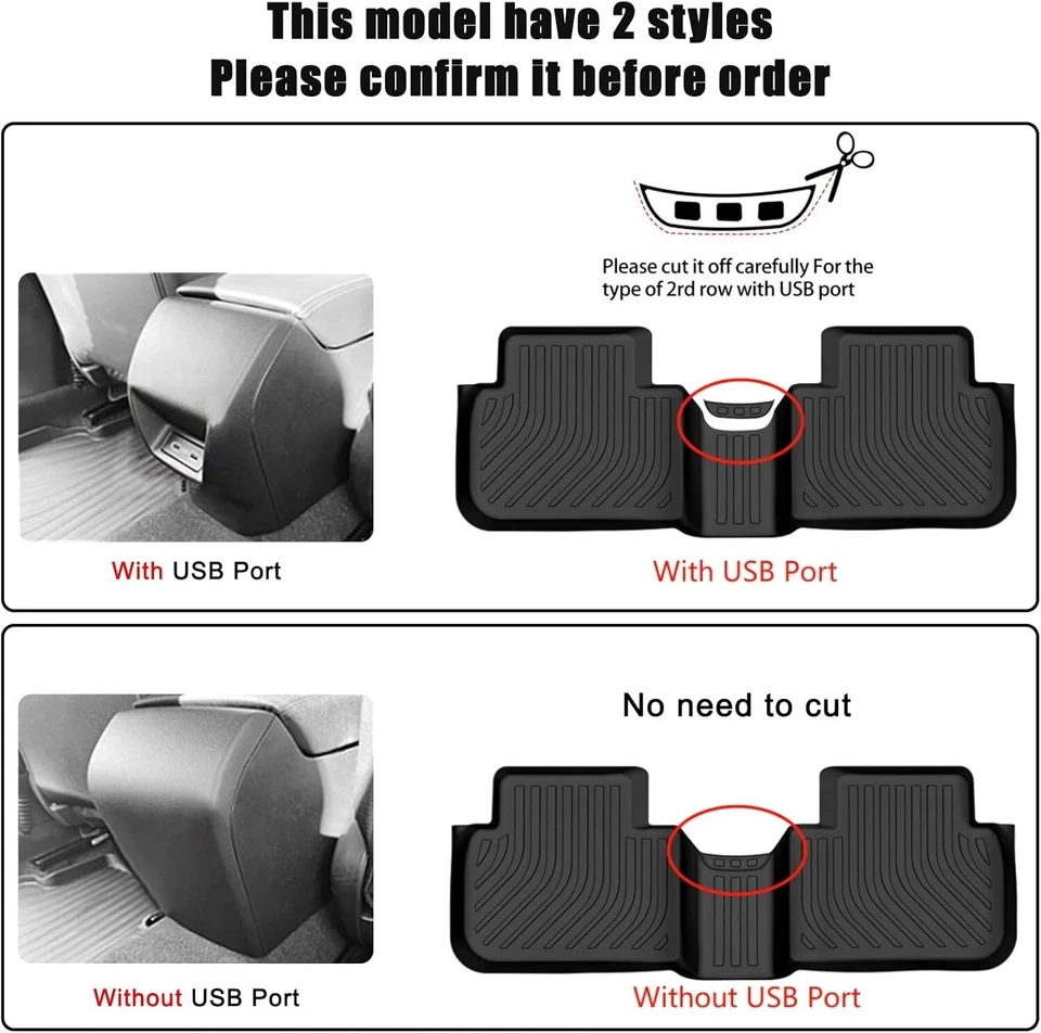 Alfombrillas para todo tipo de clima forros de goma para 2022 2023 2024 2025 Honda Civic Sedán Foto 3 de 4