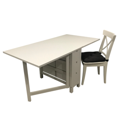 Brand New IKEA NORDEN Gateleg Table White 152x80 cm (59 ⅞x31 ½