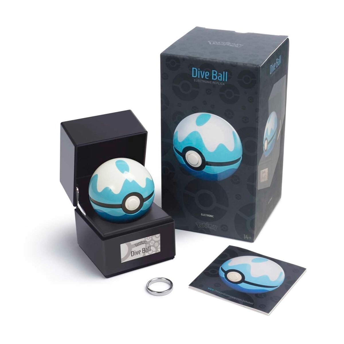 Pokémon Die-Cast Replica Pokeball By The Wand Company New In