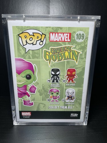 Green Goblin 2016 Emerald City Comic Con Esclusivo Funko Pop! #109 LE 300 PZ - Foto 3 di 11