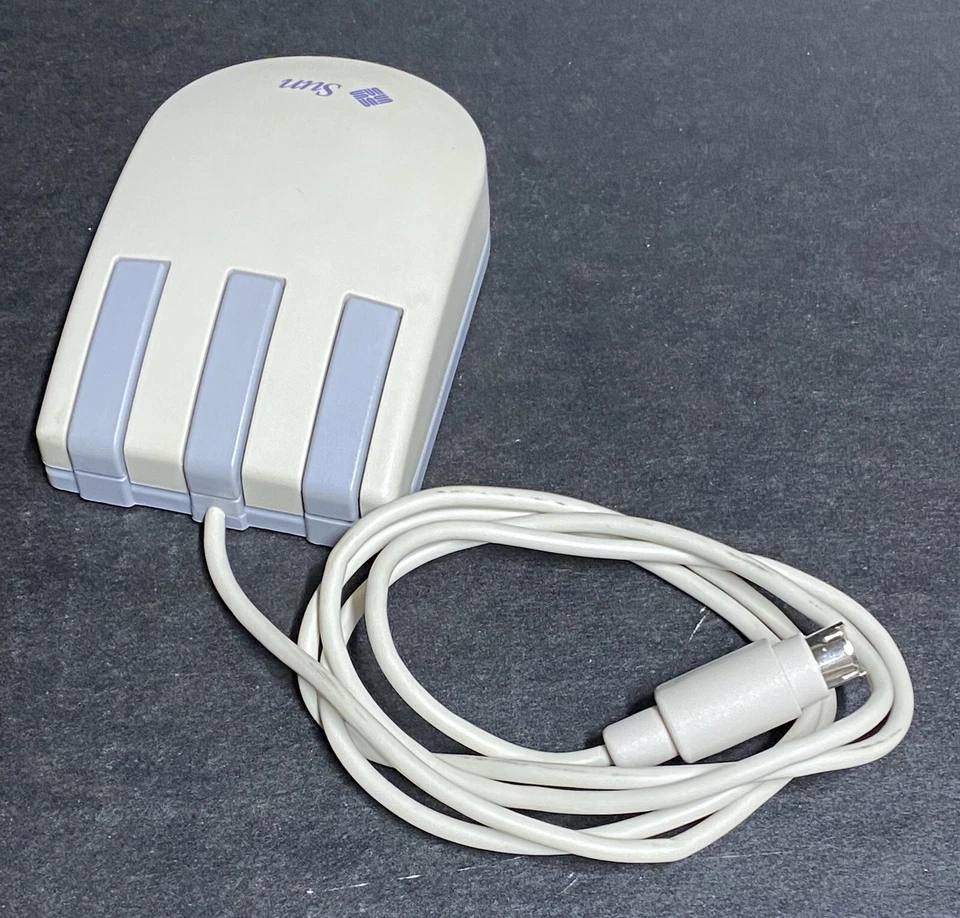 SUN 370-1586 Type-5c Mechanical 3 Button Mouse Model Compact1 Mouse - Image 4 of 4