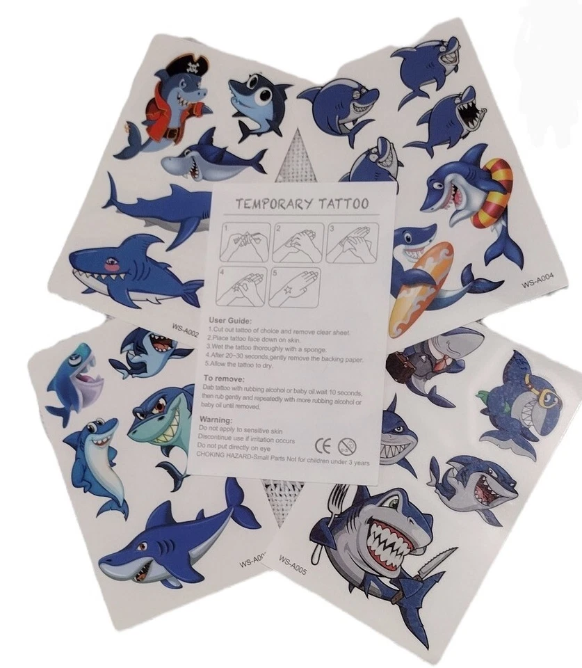 Kit Decoración Cumpleaños 80 PIEZAS **TIBURÓN** NUEVO  Foto 4 de 4